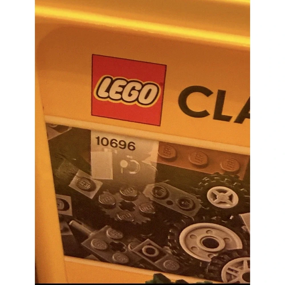 LEGO Classic 10698 Creative Brick Storage Box Mixed Pieces Lot Bases Duplo Build